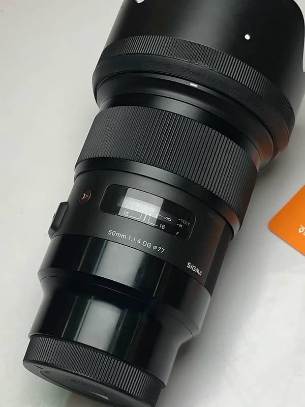 Sigma 50mm 1.4 DG, Mint Condition, Sigma lens for sony 50mm 1.4 2