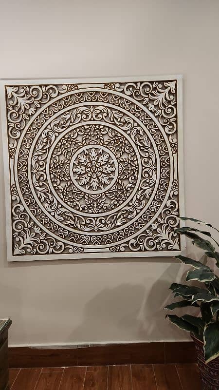 wooden wall frame 4 by 4 feet 1