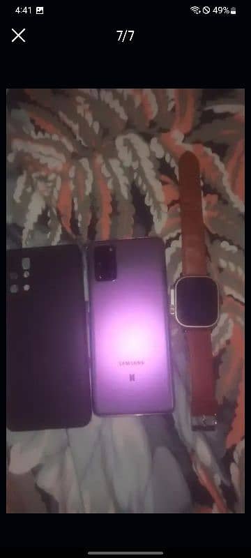 samusng S20 plus bts edtion 2020.12 256gb non pta 0