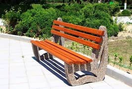 bench / garden bench / outdoor bench / concert benches