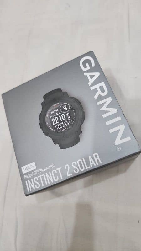 Instinct 2 Solar Garmin smartwatch rugged brand new, unopened box USA 0