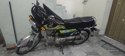 Honda cd 70 black