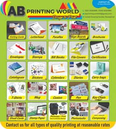 Graphic designing and Printing Service