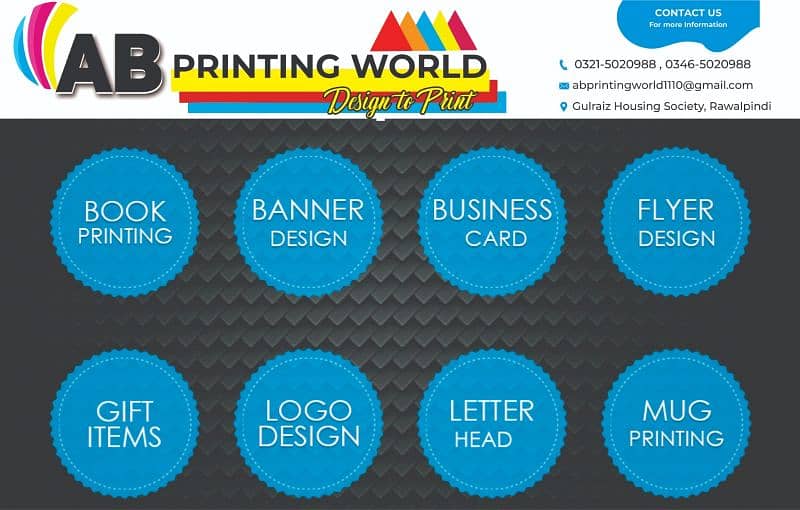 Graphic designing and Printing Service 3