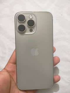 Iphone 15 Pro Max 256 GB Natural HK PTA Approved.