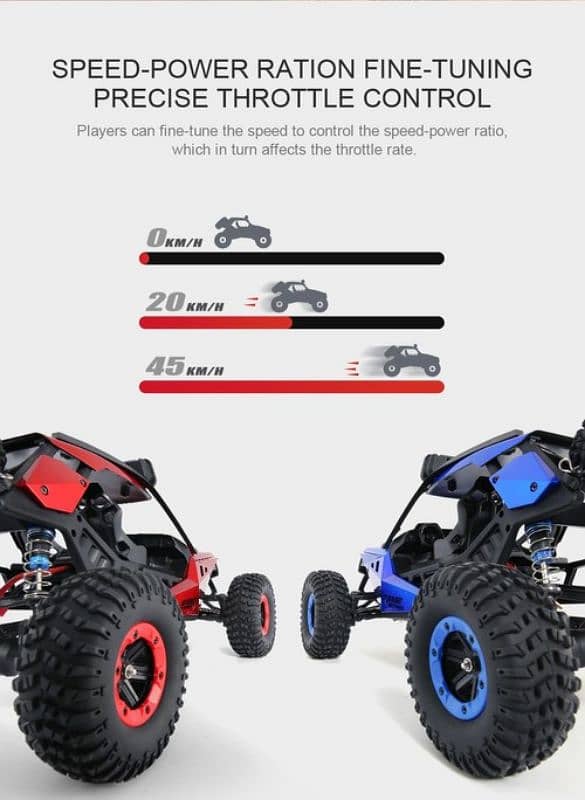 Rc car 4wd 45kmh speed 2.4ghz remote 9