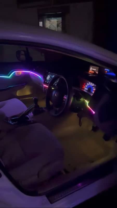 car’s decoration Ambient lighting. 4