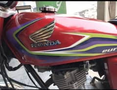 HONDA CG 125 2017 golden number 0314.8600049