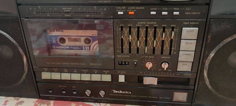 technics tape recorder big peace 95W made in japan 10