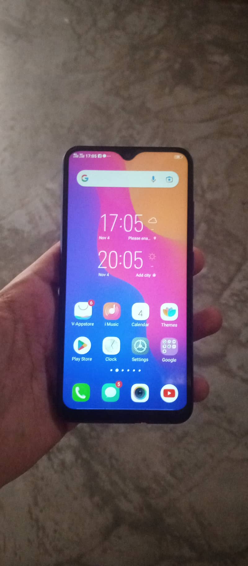 PTA On vivo Y93 1 month use 6ram 128 gb 0