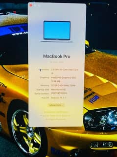 MacBook pro 2018 15 inch i9 32 GB RAM 4GB Graphic Card Touch ID