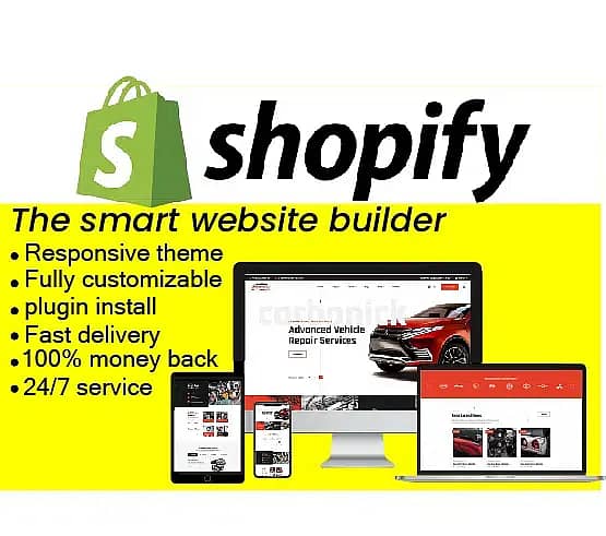 Ecommerce Website/Online Store Mobile App/Google Ads/Shopify/Digital 12