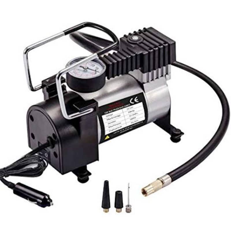 12 Volt Car Tire Air Pump Compressor Inflator - 300 Psi 1