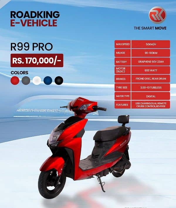 Road King | Electric Scooter/Scooty | Electric bike 4