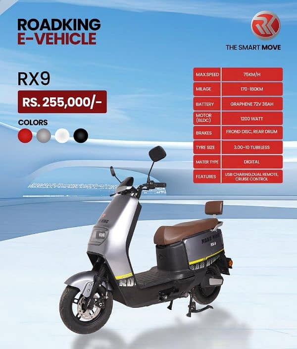 Road King | Electric Scooter/Scooty | Electric bike 7