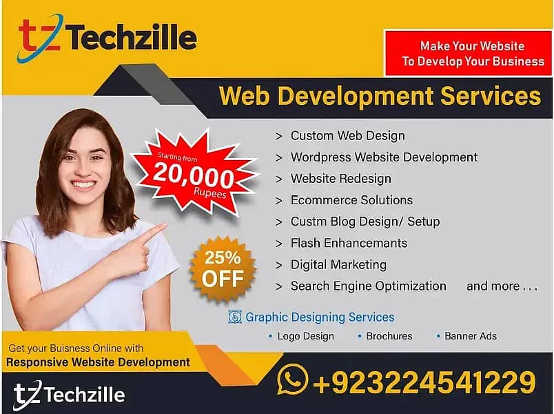 Facebook Ad | Web design | logo | Web Development | Wordpress Web 7