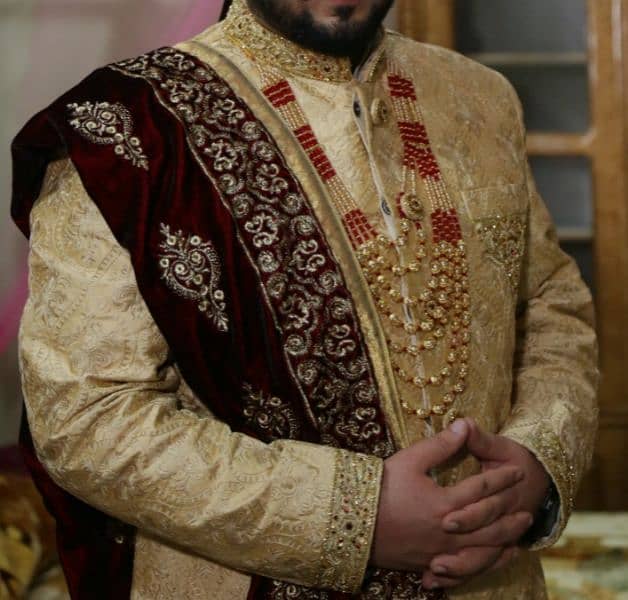 Groom sherwani (Only sherwani)1 2