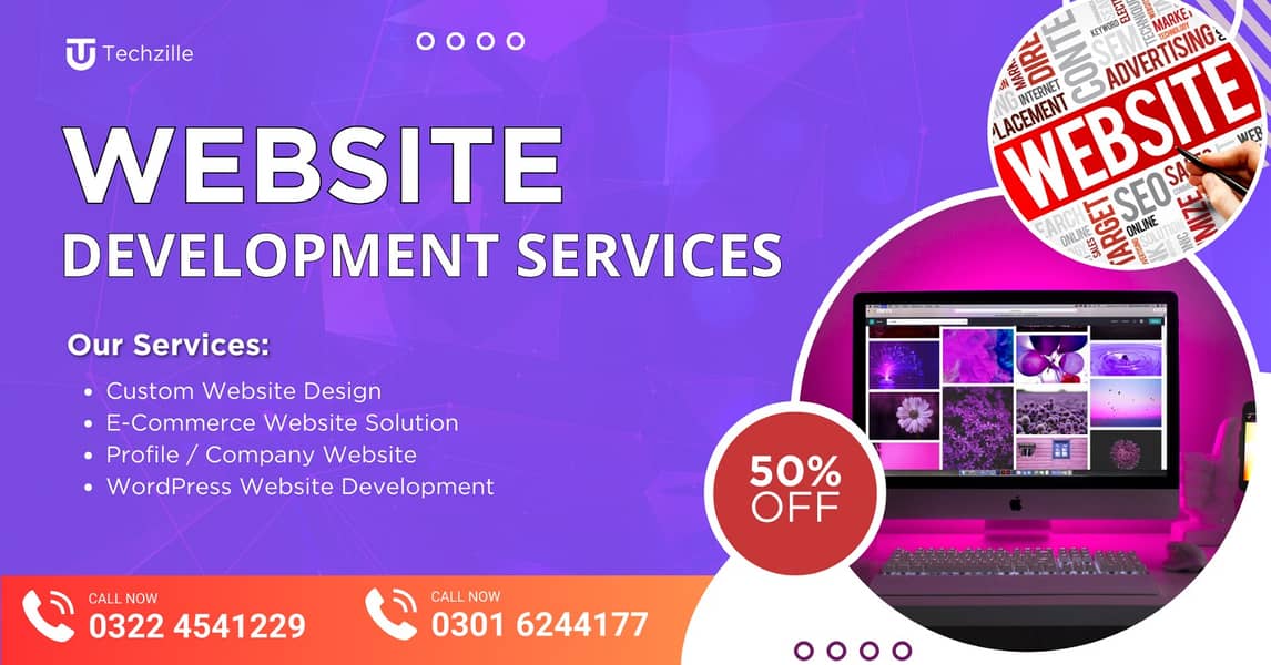 Web Development | Wordpress Web | Facebook Ad | Web design | logo 3