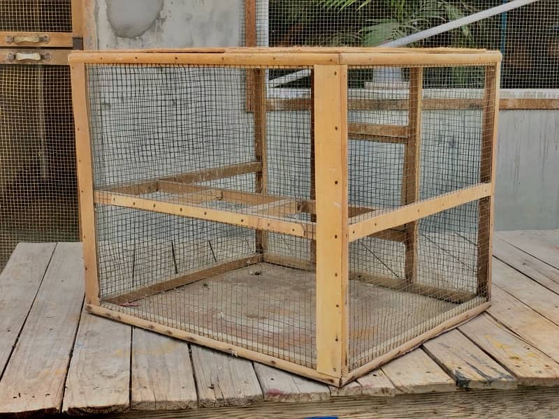 All most new wooden cage 3