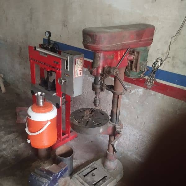 kharad machine and boring machine and press 8