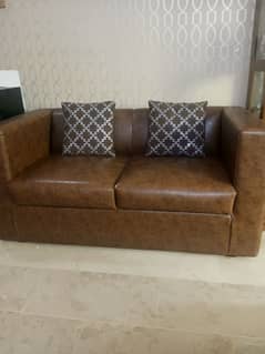 leather sofa