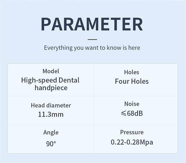 Dental handpiece led 4