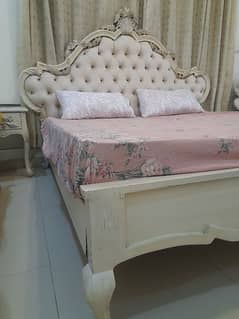 Bridal Bed Set with Dressing Table