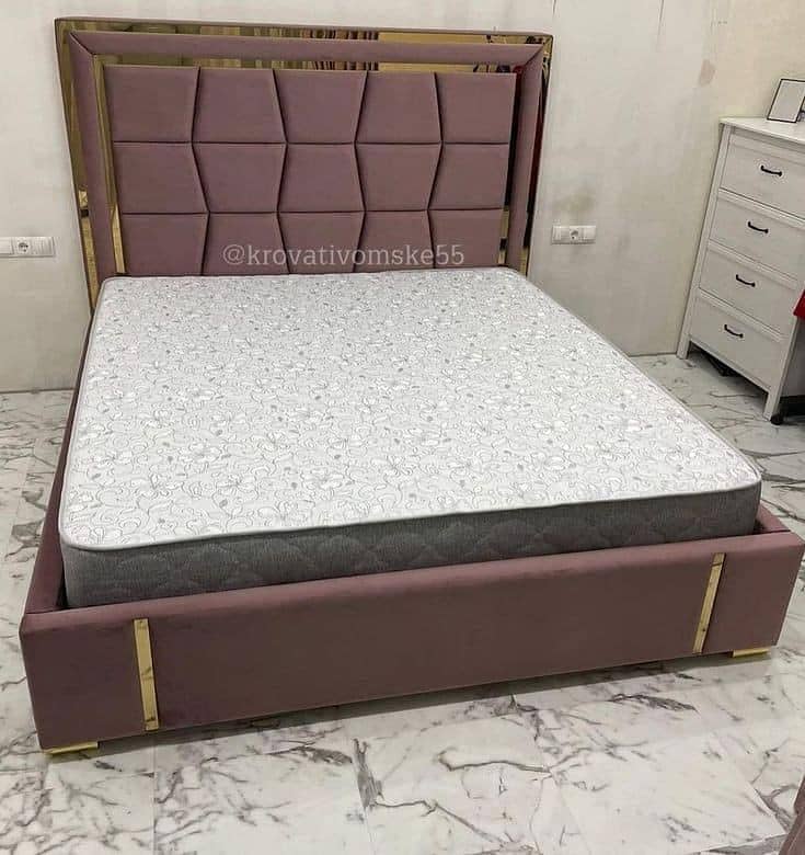 Bed set/king size/Bed/Luxury bed/Turkish bed/Double bed/poshish bed 5