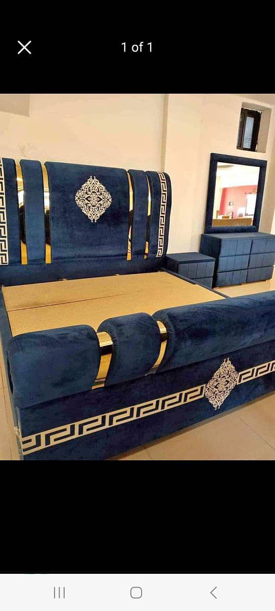 Bed set/king size/Bed/Luxury bed/Turkish bed/Double bed/poshish bed 15