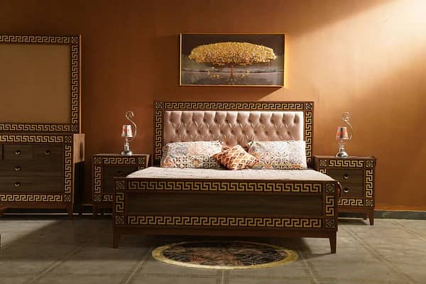 Bed set/king size/Bed/Luxury bed/Turkish bed/Double bed/poshish bed 2