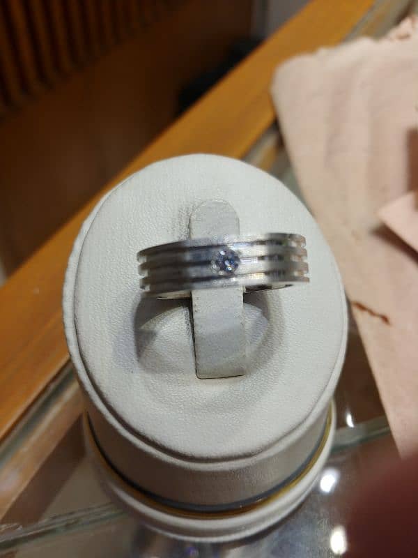 Silver Wedding bands for men 2