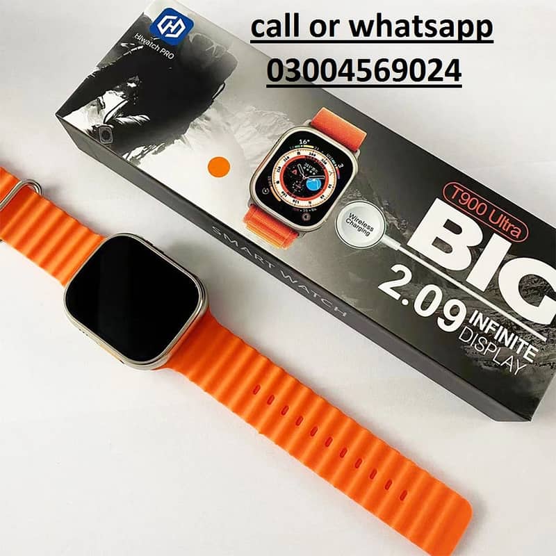 T10 ULTRA 2 SMART WATCHES 2.19 INCH 49MM STRAPS BT CALL WITH HIWATCHPR 15