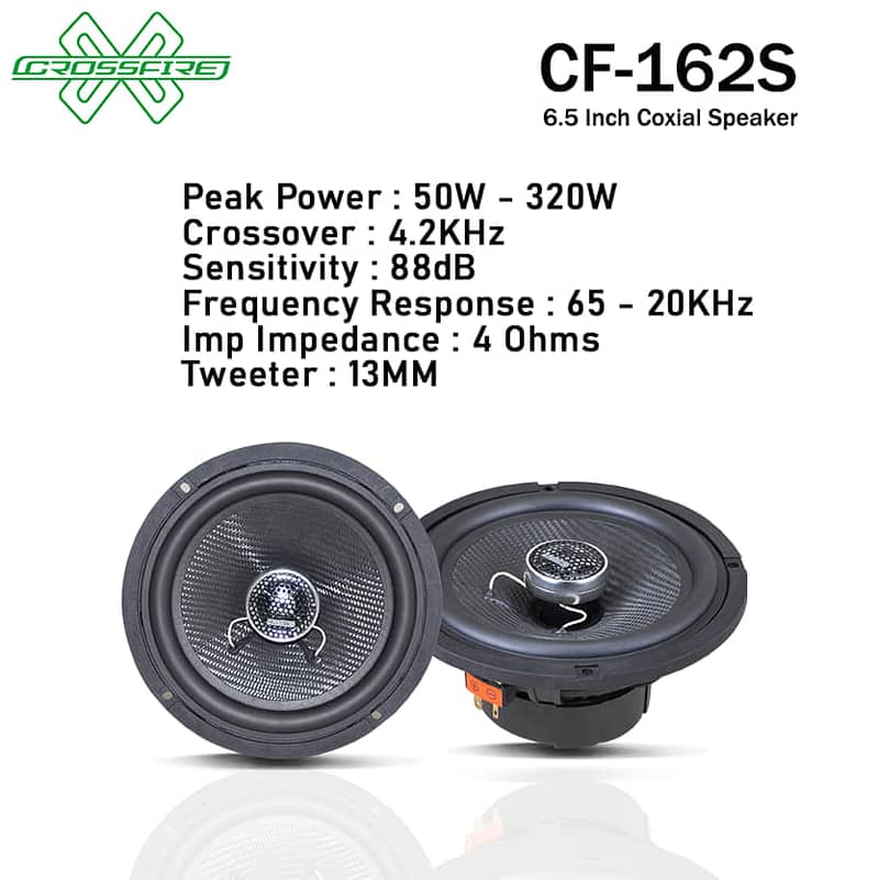 DOOR SPEAKER COAXIAL SPEAKER CROSSFIRE CF-162 3