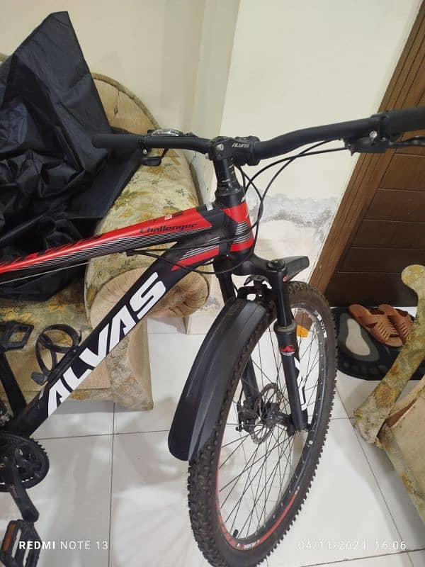 alvas bicycle condition is almost new 5