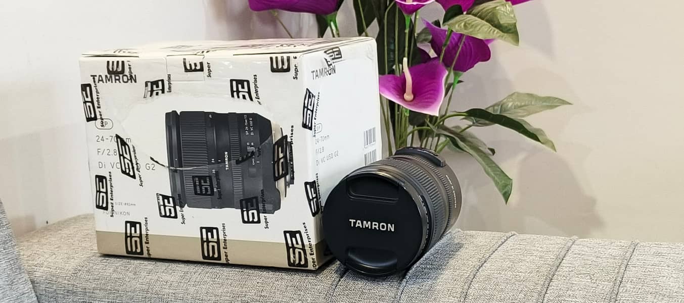 Tamron 24-70mm 2.8 G2 with Box 2