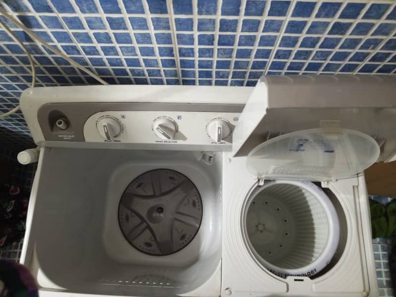 Super Asia washing machine with dryer 3