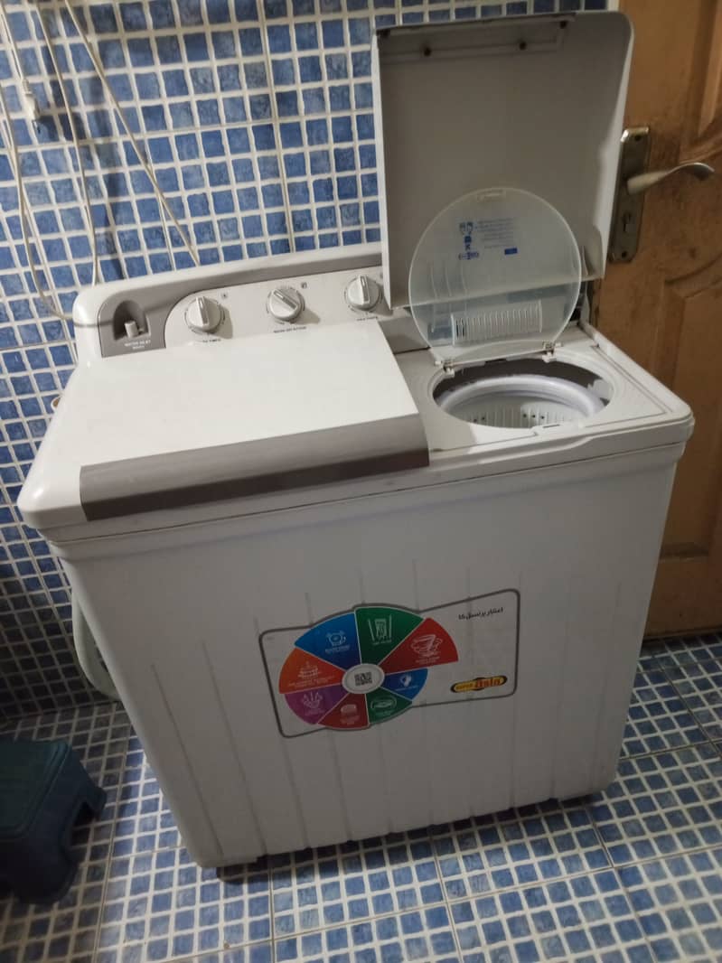 Super Asia washing machine with dryer 4