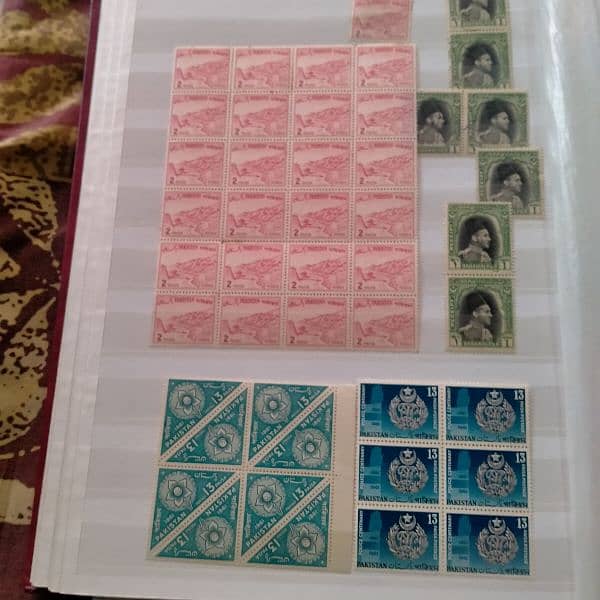 Pakistani mint stamps all lot 5000 stamps 2