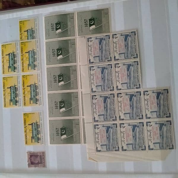 Pakistani mint stamps all lot 5000 stamps 3