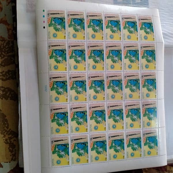 Pakistani mint stamps all lot 5000 stamps 5