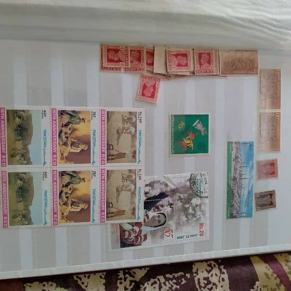 Pakistani mint stamps all lot 5000 stamps 12