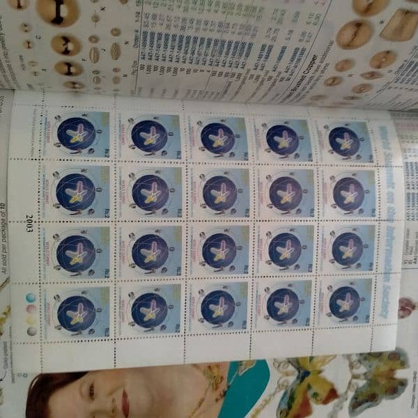 Pakistani mint stamps all lot 5000 stamps 16