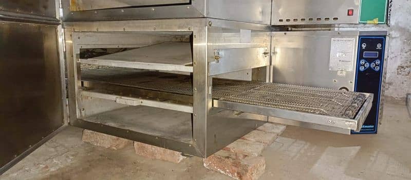 conveyor belt pizza oven g&k master 18" belt Korea import genuine 4