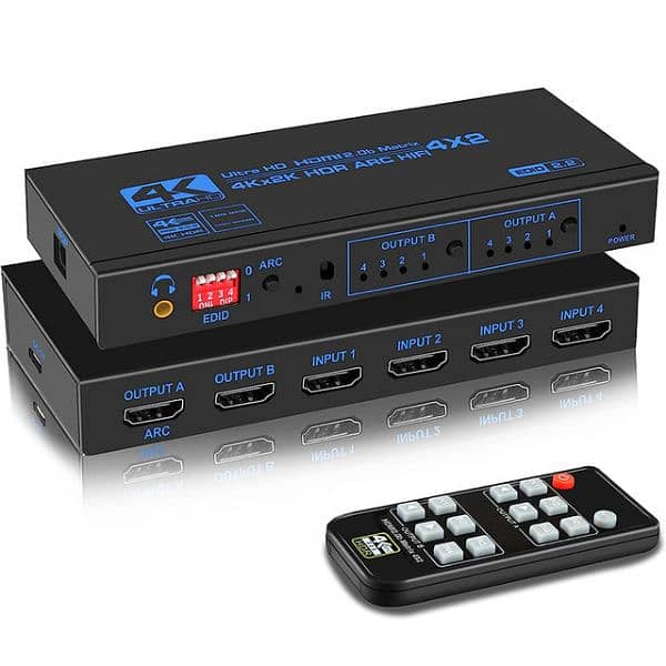 4×4 HDMI Matrix switch 0