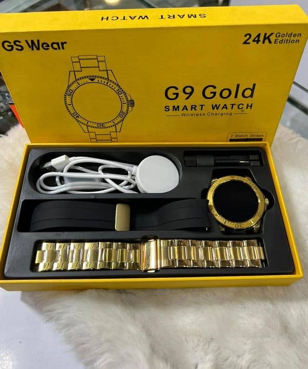 G9 gold smart watch new box pack 0