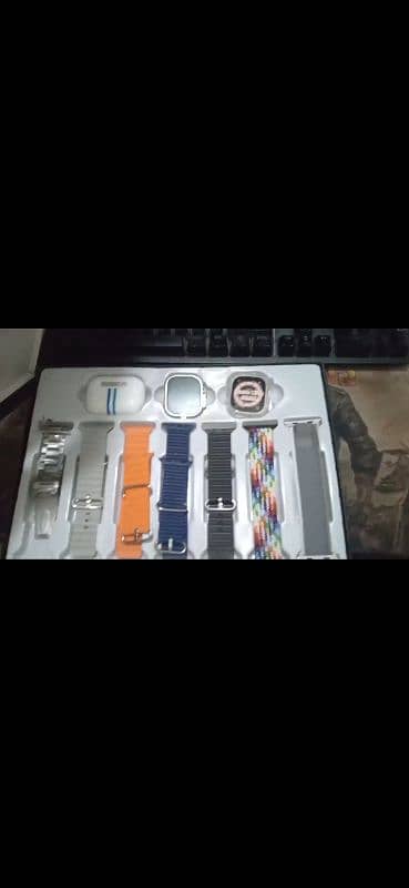 i20 ultra watch full boxed bummper offer with Airpods 1