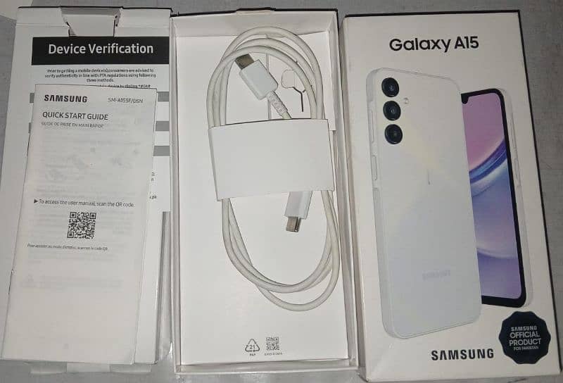 Samsung galaxy a15 for sale 6+128 gb 2