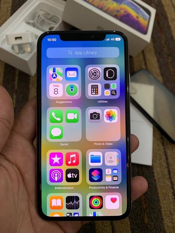 İPhone XS official PTA Approved 64 GB 8