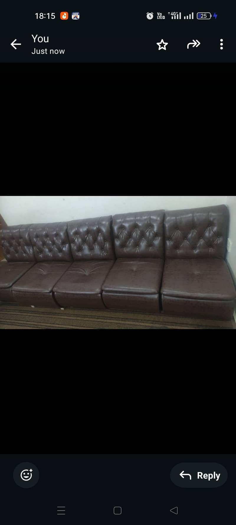 5 pieces  single sofas 0