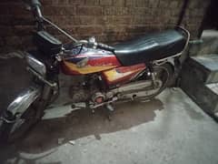 2005 model 70cc bike for sale . . urgent for sale . . . (03224261498)